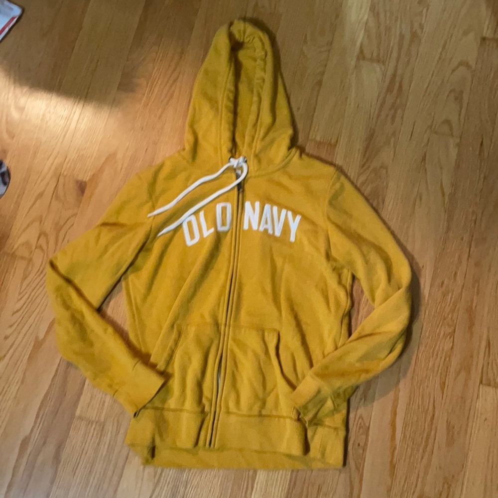 YELLOW OLD NAVY HOODIE
